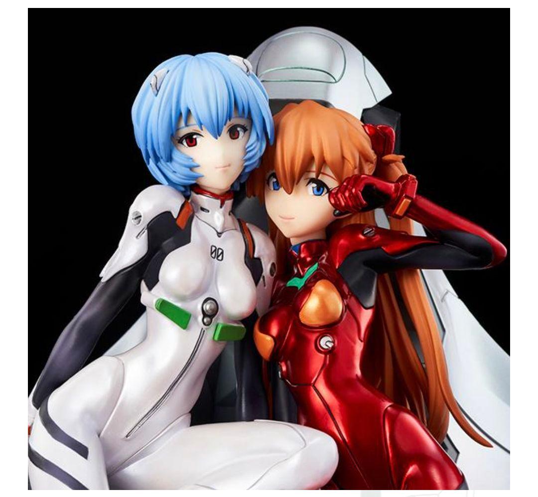 EVASTORE限定カラー版 新世紀エヴァンゲリオン レイ＆アスカ フィギュア