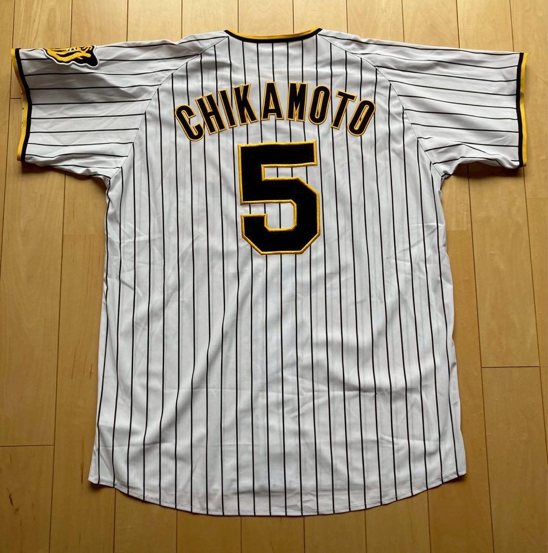 ②阪神タイガース　近本光司選手　前ホーム　ユニフォーム　Oサイズ　#５