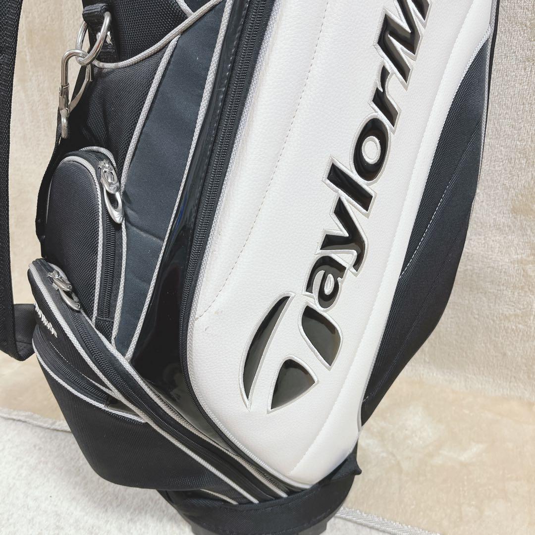 K034 テーラーメイド キャディバッグ 9型 フードあり