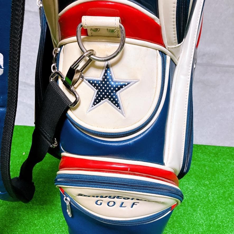 BRIDGESTONE ゴルフキャディバッグ 10型 スタンド式 メジャーモデル