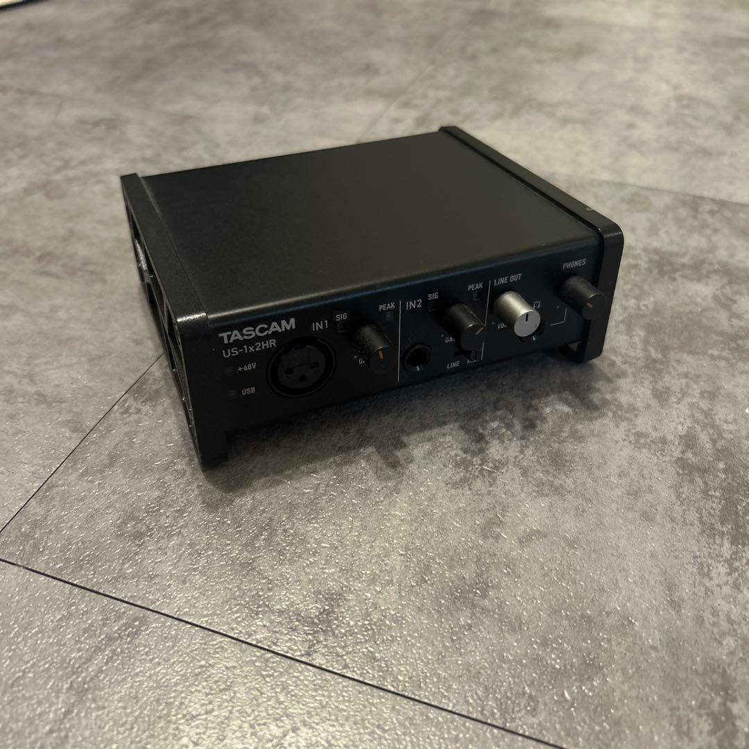 TASCAM US-1×2HR USBオーディオインターフェース