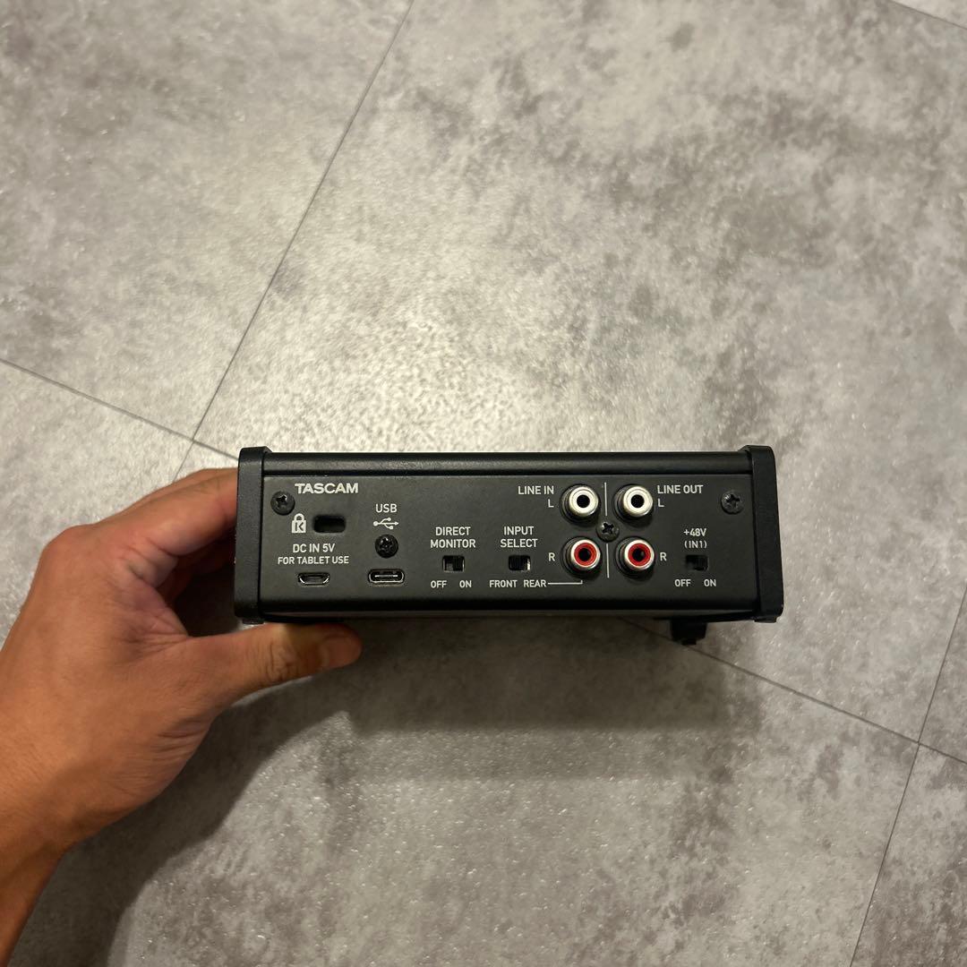 TASCAM US-1×2HR USBオーディオインターフェース