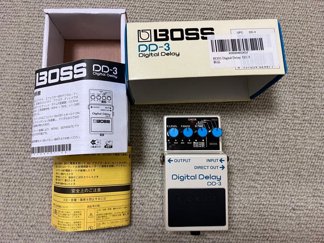 ギター BOSS Digital Delay DD-3