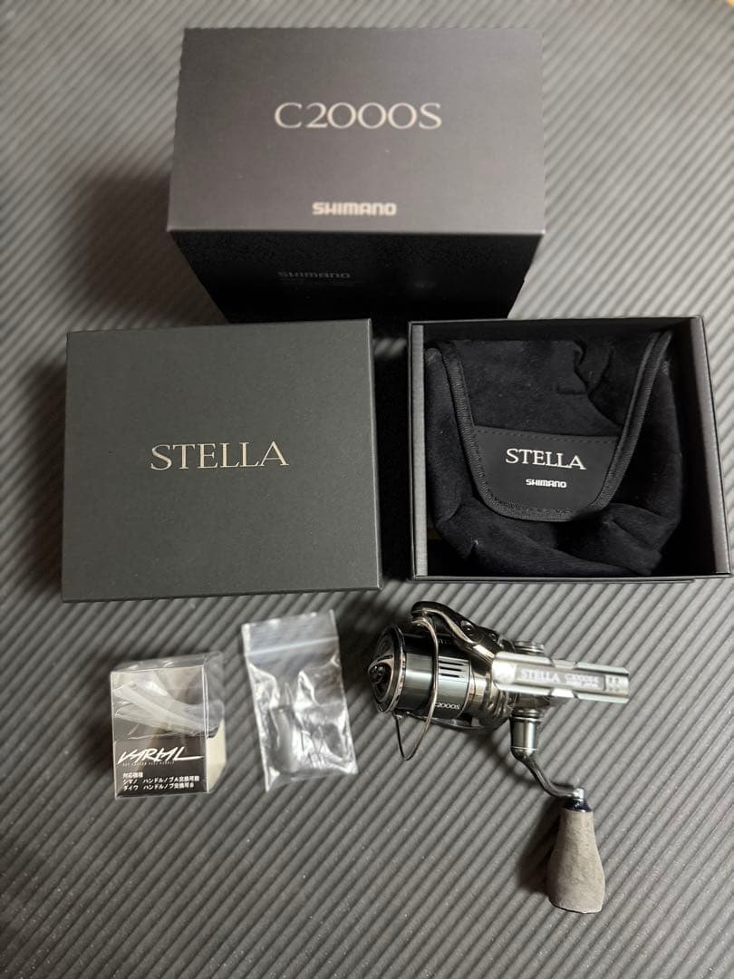 【Mac】22 ステラ C2000S DRTファットノブ付き.ノーマルノブ