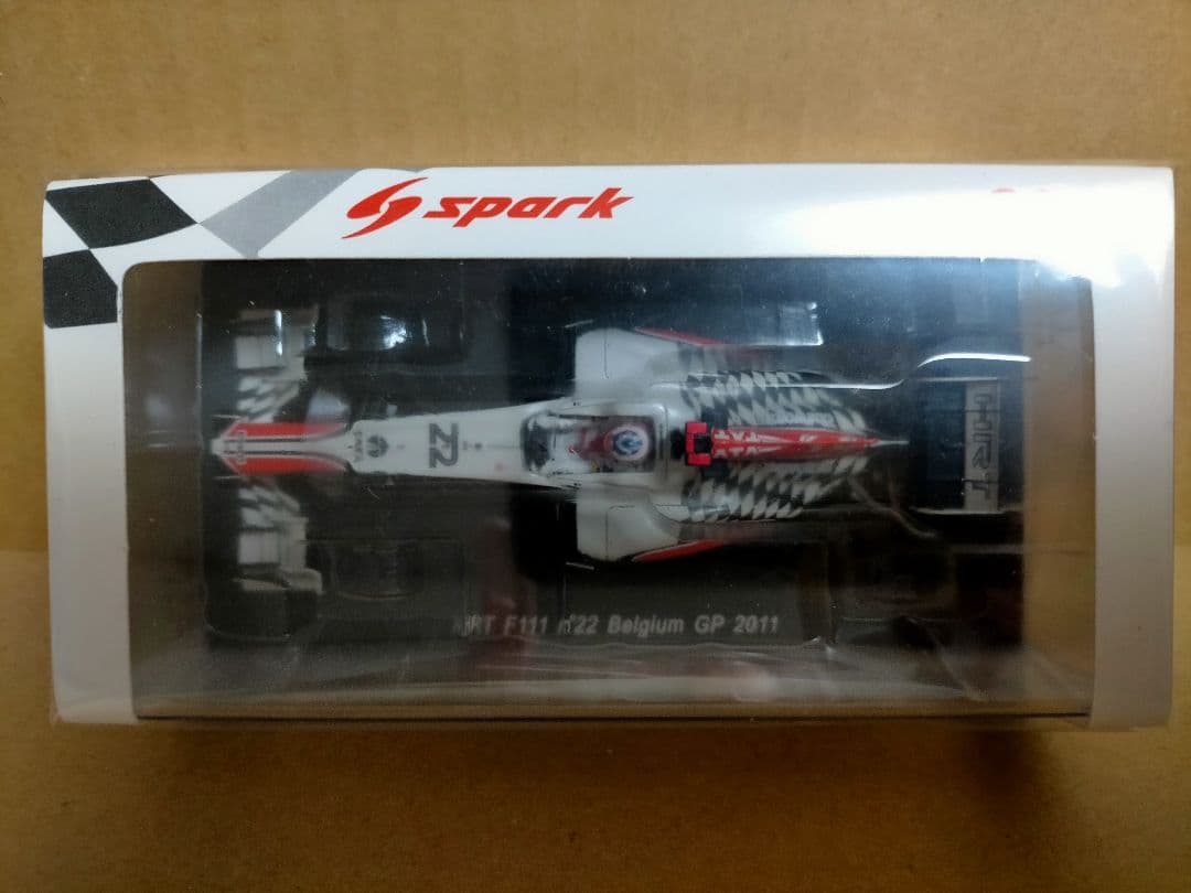 SPARK 1/43 HRT F1 F111 リカルド 2011 ベルギーGP