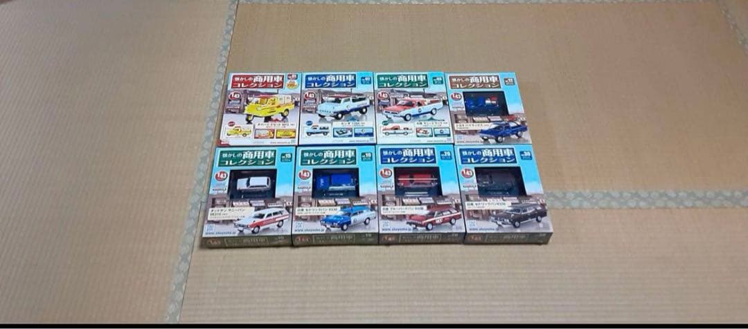 【8台セット】スパーク　懐かしの商用車コレクション　1/43