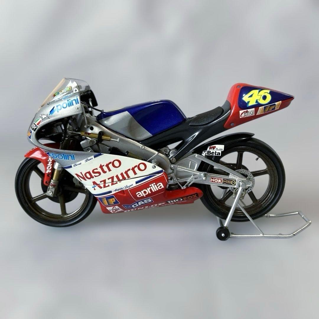 【希少】ミニチャンプス 1/12 aprilia125 & V.ロッシ 1997