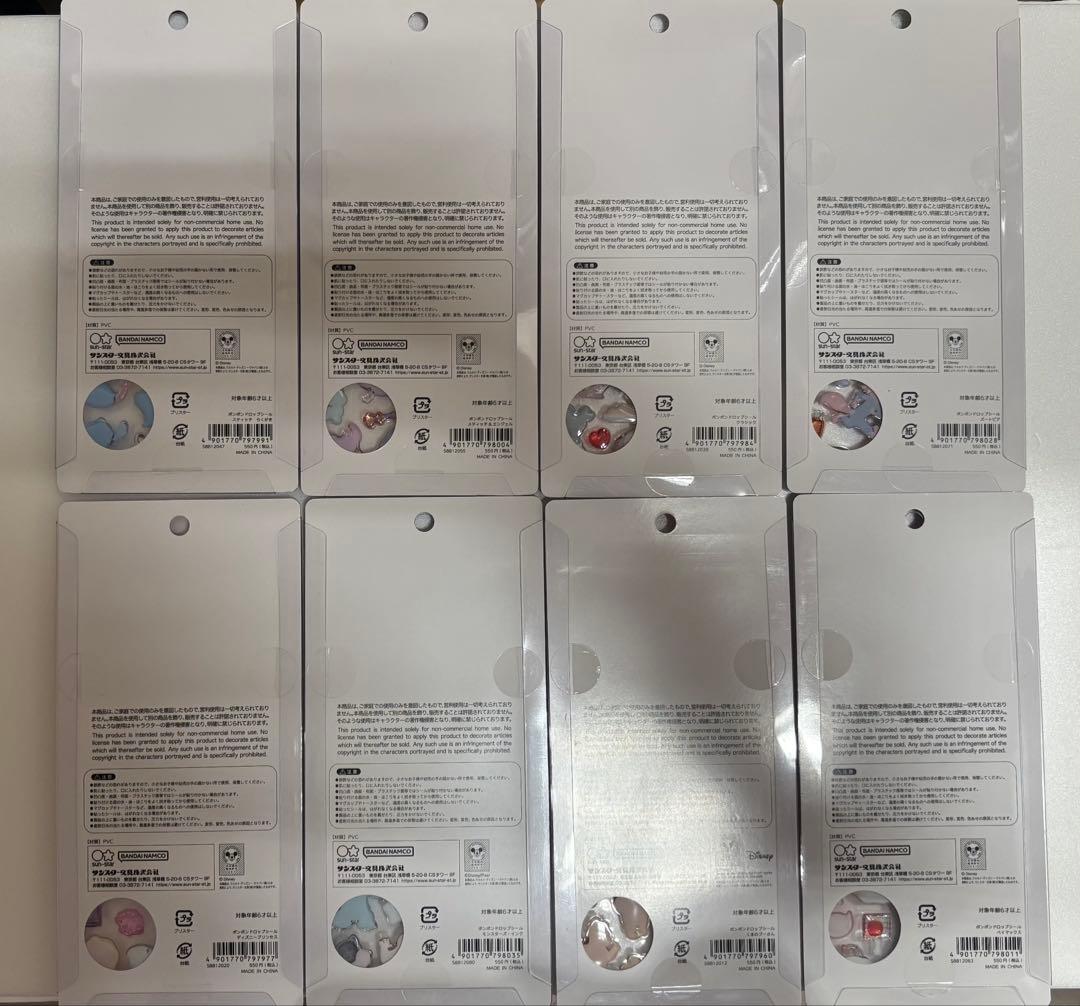 ディズニーキャラクター シールセット 8シート