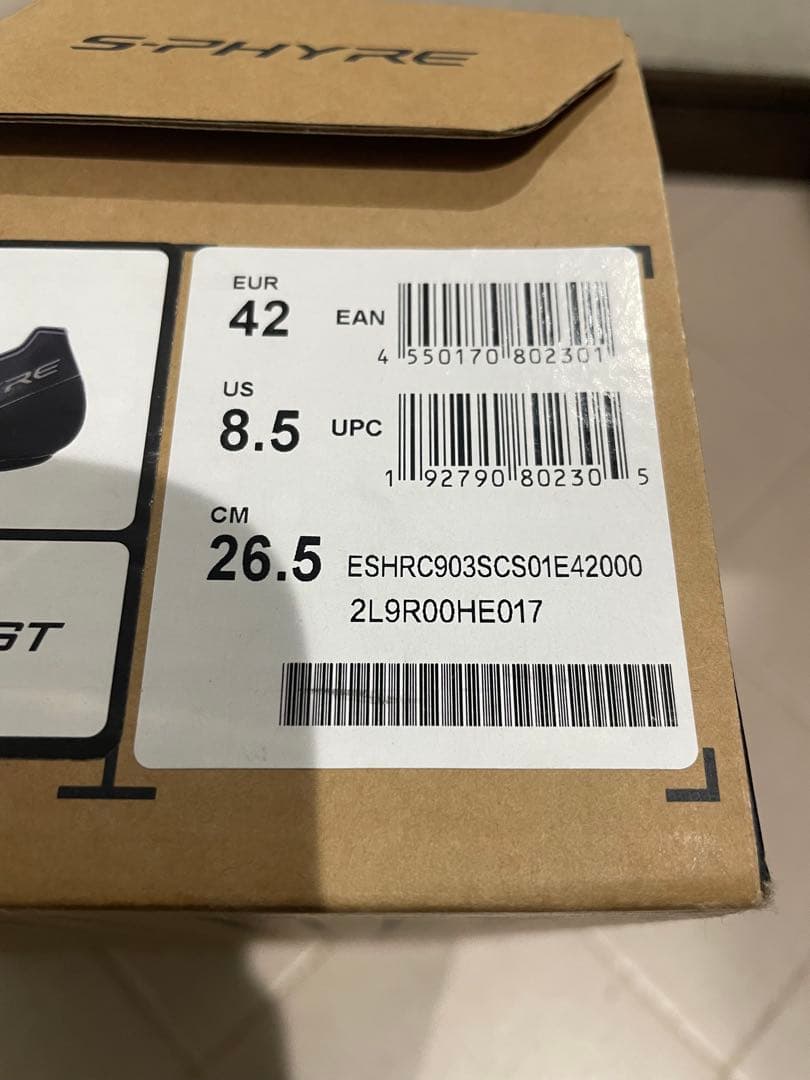 【直筆サイン入り】シマノ RC9 SH-RC903S 42/26.5cm