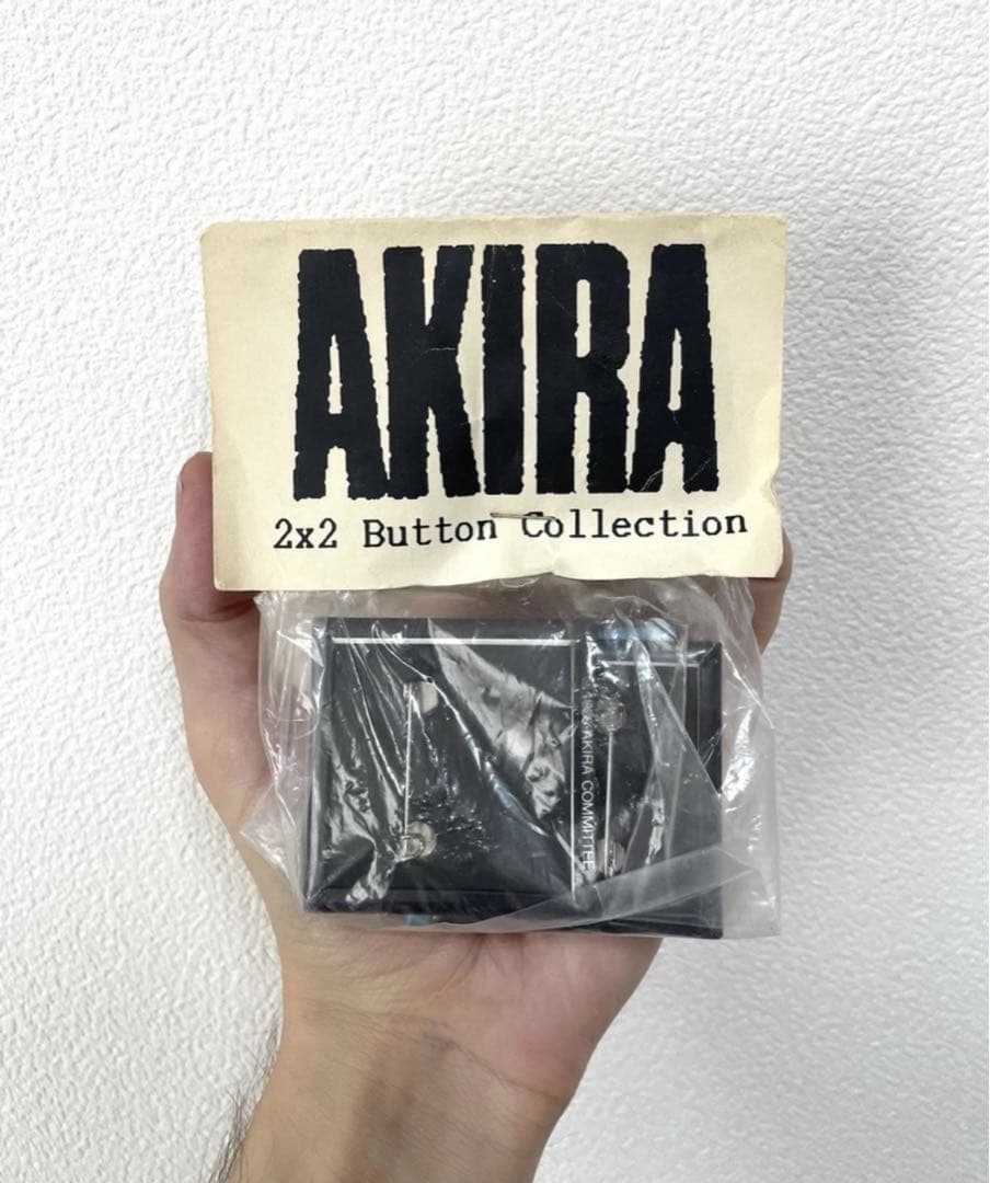 AKIRA アキラ 大友克洋 缶バッジ ピンズ ピンバッジ デッドストック80s