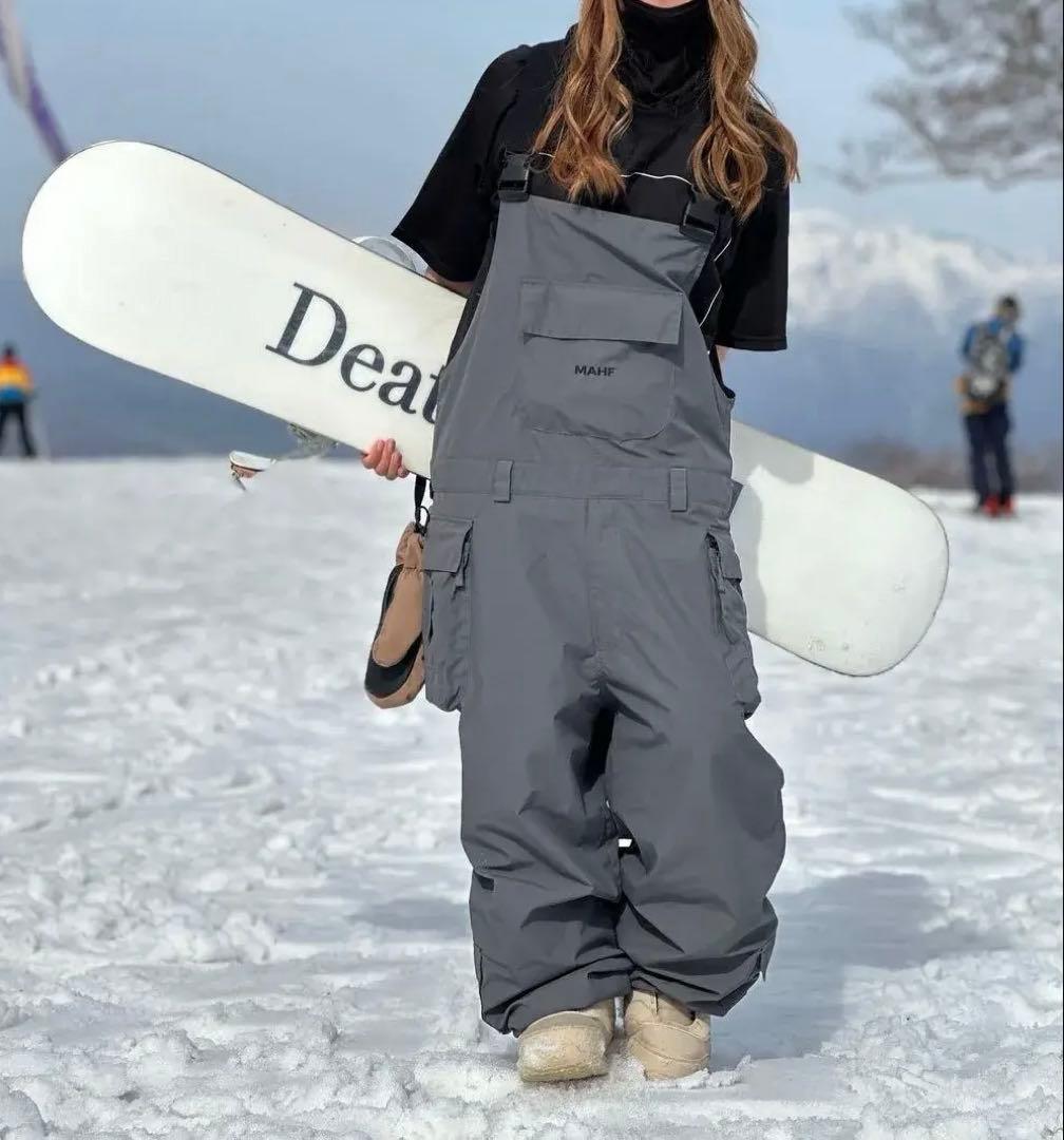 MAHF マーフ　スノービブパンツ