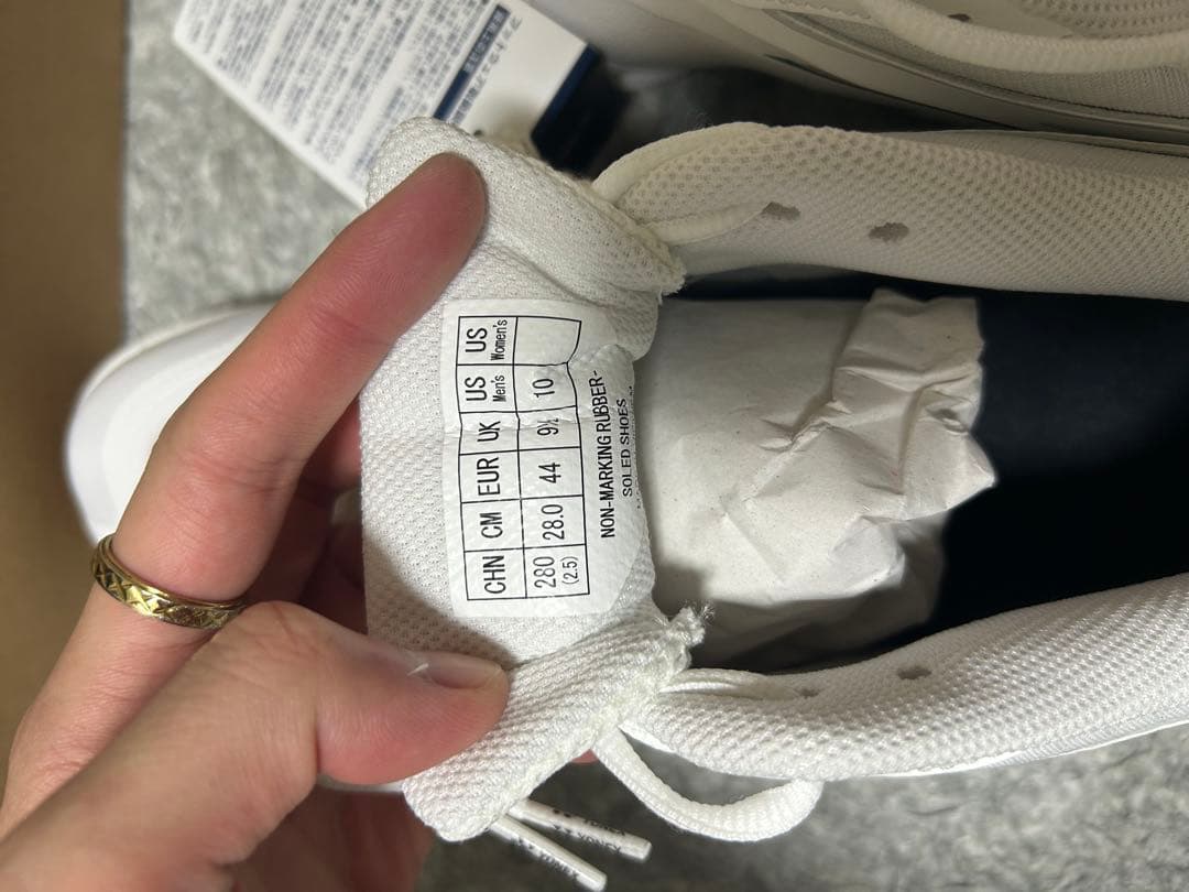 YONEX バドミントンシューズ SHB654ZM ホワイト