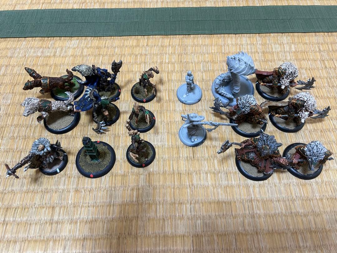 Warmachine のフィギュアセット　メインはhordes