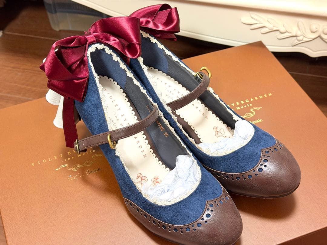 付属品完備 ヴァイオレットエヴァーガーデン マイラクラシック パンプスセット