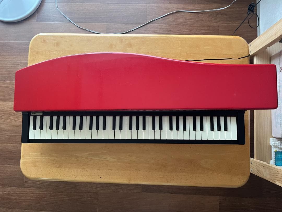 【KORG】Micro piano 61鍵　Red　2015年製