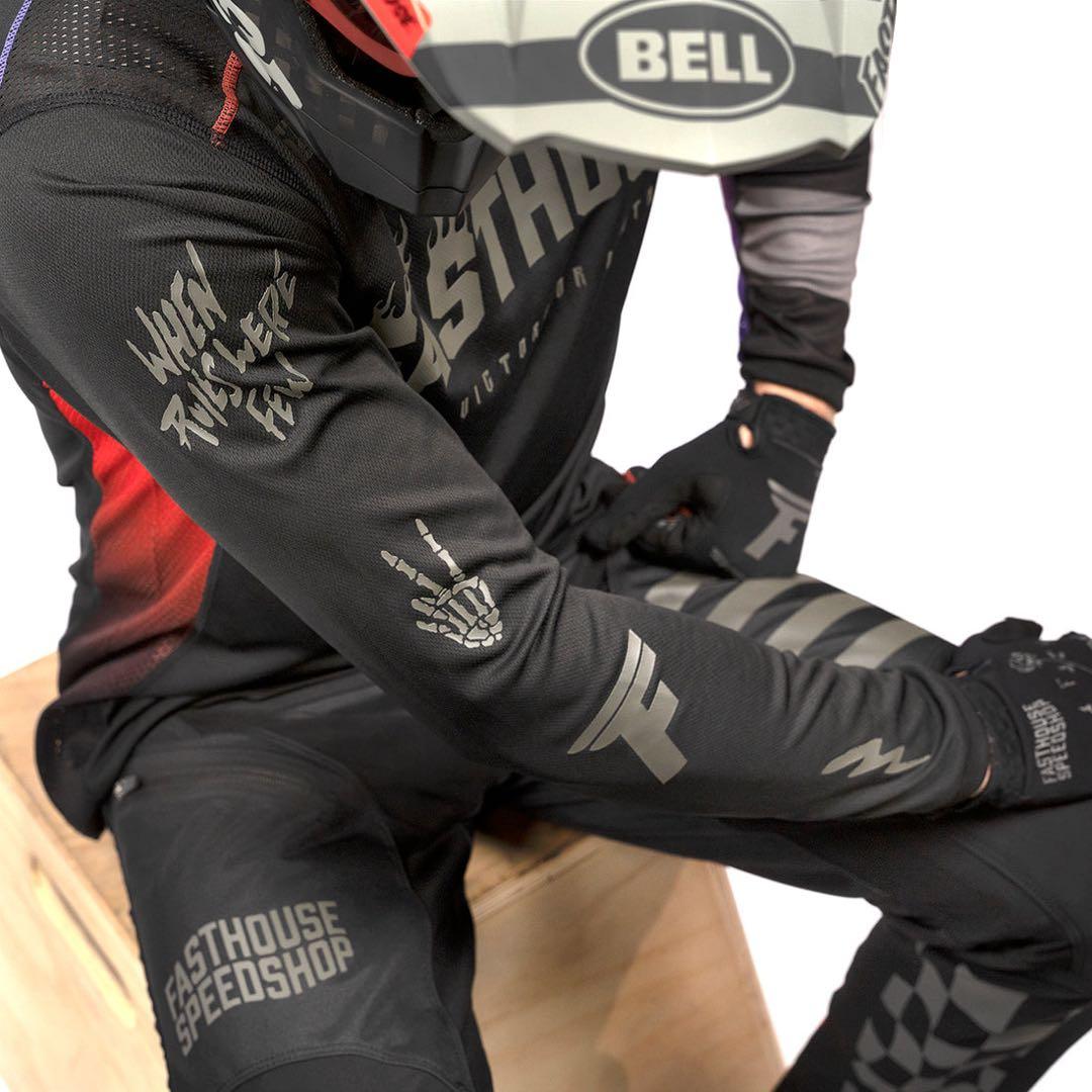 日本未入荷Fasthouse 上下セット VICTORY OR DEATH YM