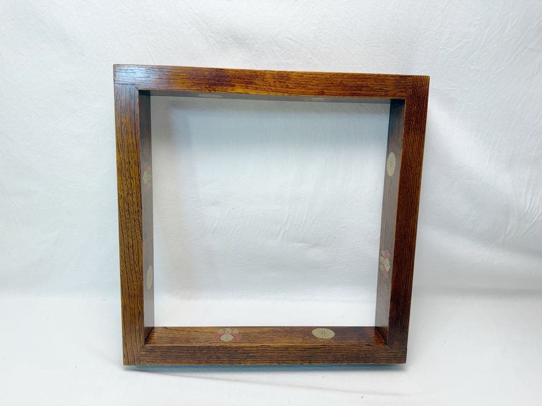 未使用 茶道具 吹漆 高台寺蒔絵 炉縁 元箱