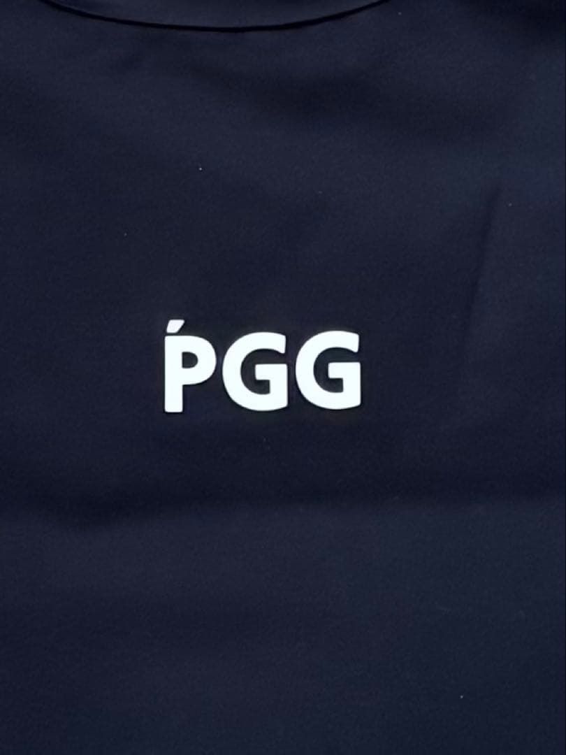 PEARLY GATES ネイビー モックネックシャツ