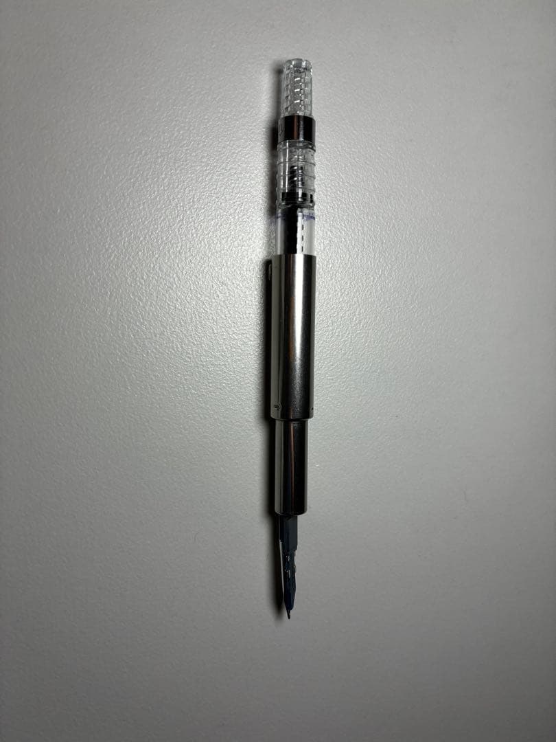 PILOT Capless 万年筆 マットブラック　EF キャップレス