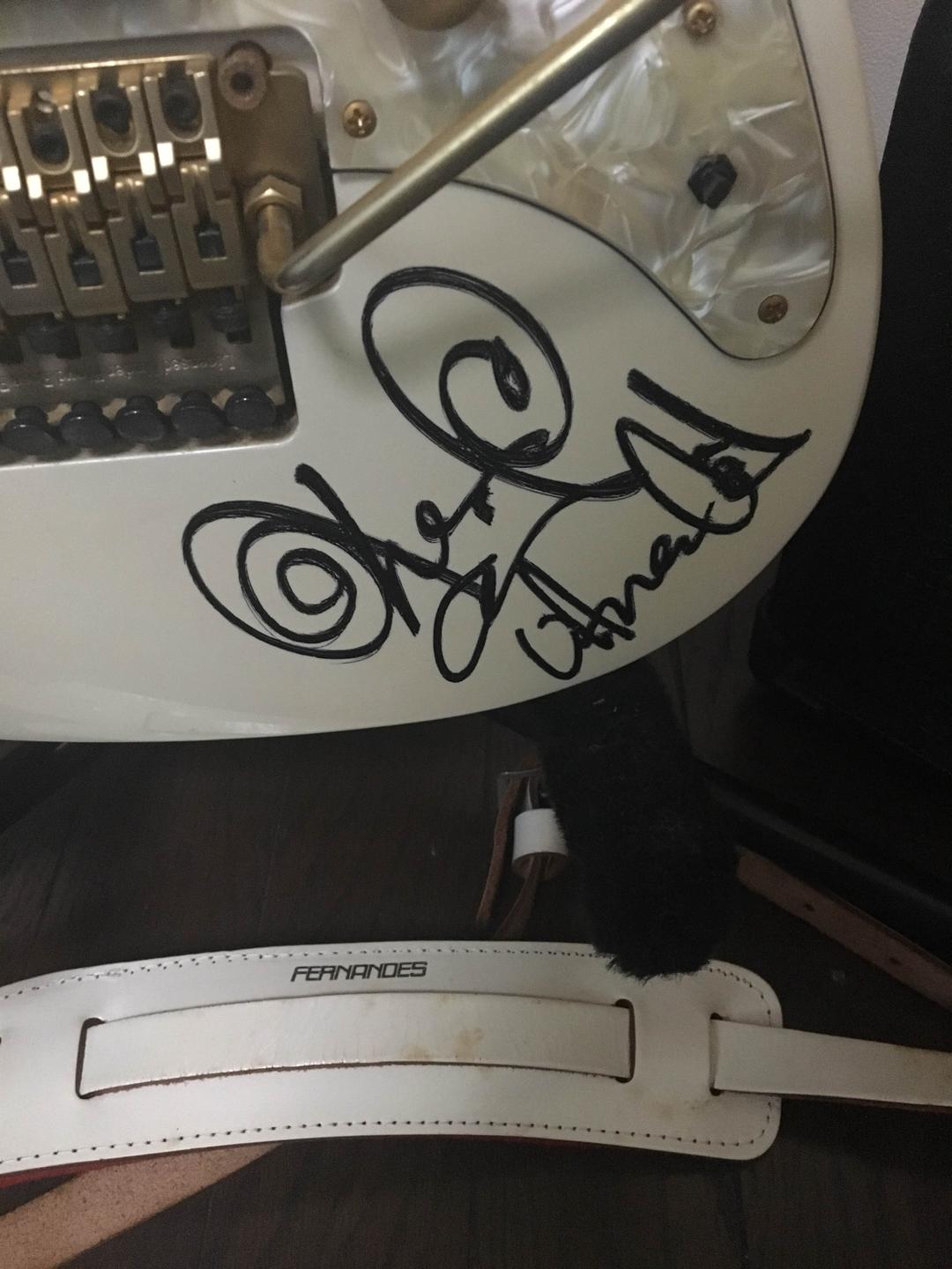 ＦＥＲＮＡＮＤＥＳ ＬＡ80-ＫＫ ラルク 直筆サイン 本物 激レア 希少 稀少