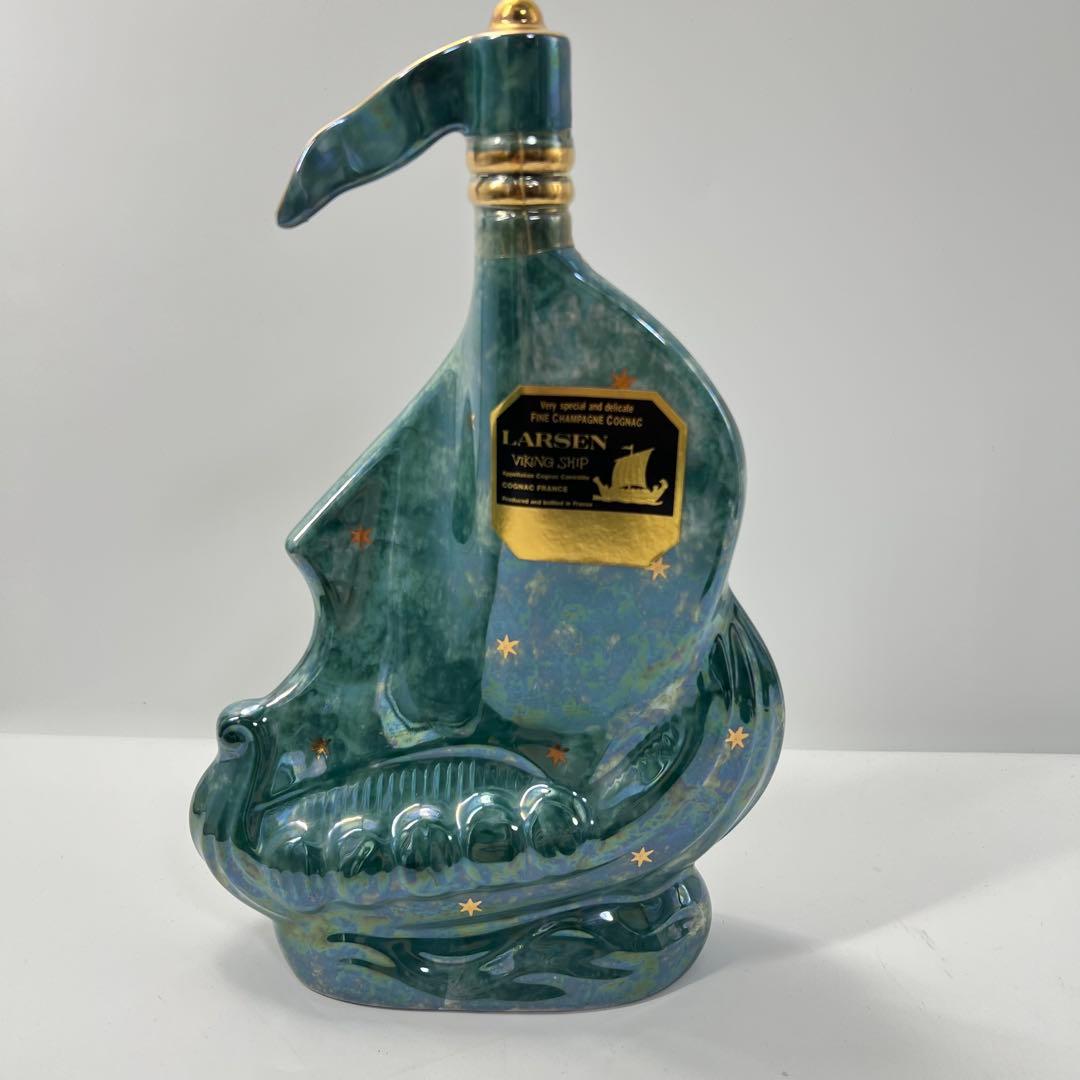 未開栓 古酒 LARSEN COGNAC ラーセン バイキングシップ