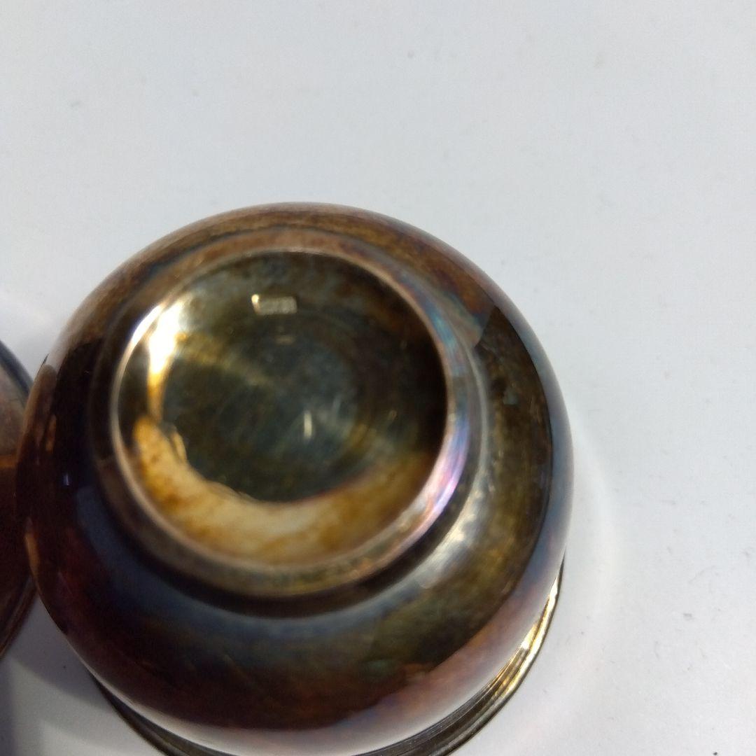 純銀盃３点セット　刻印有り　つぶし　本物保証　66g