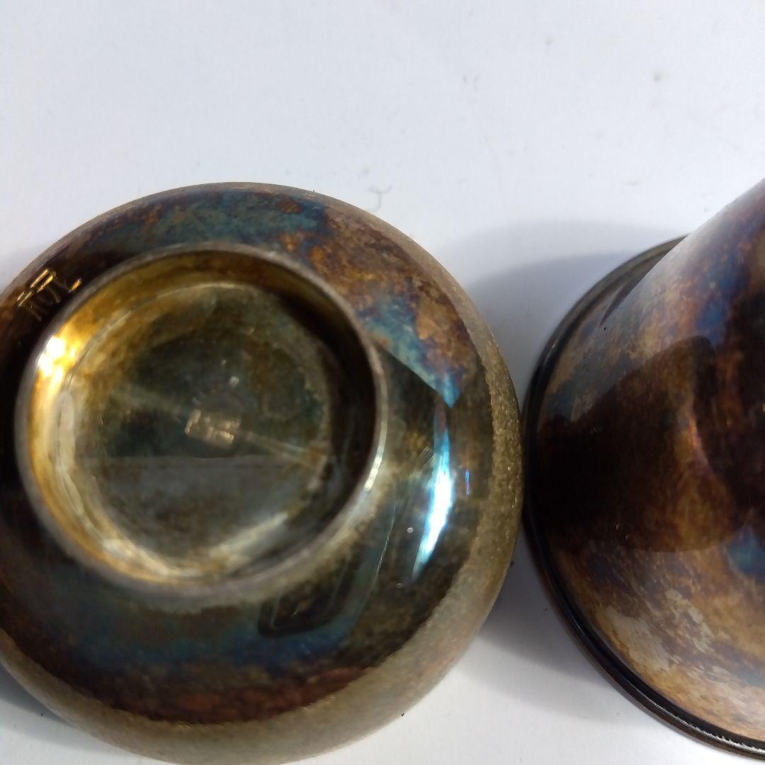 純銀盃３点セット　刻印有り　つぶし　本物保証　66g