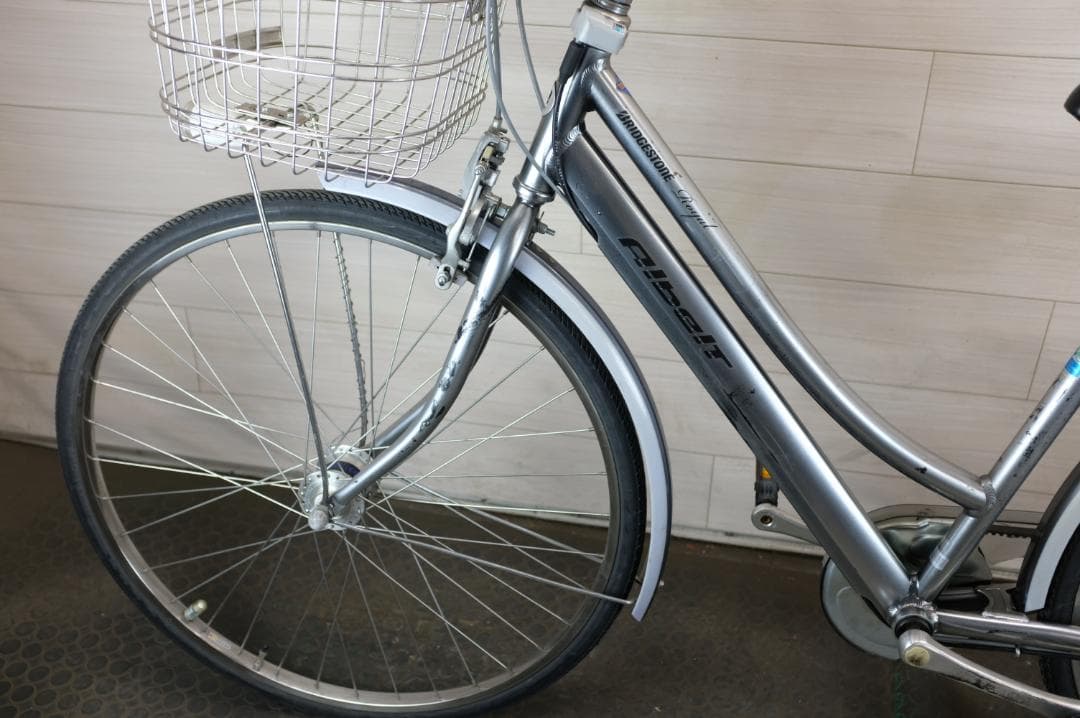 た*ん様 良品★BS アルベルト　軽快車　27インチ　5速　ライト