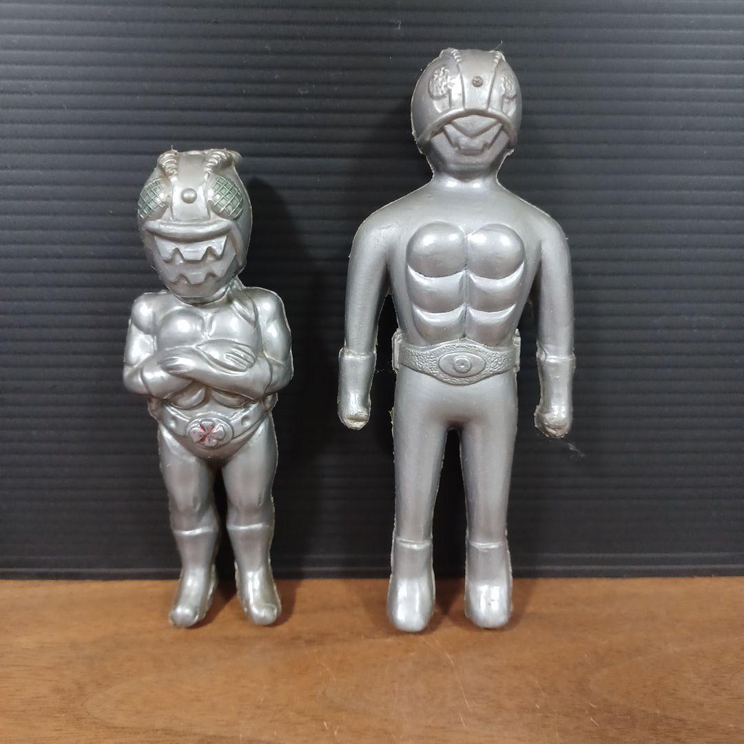 当時物　昭和のヒーロー駄玩具　希少ソフビ　10点セット