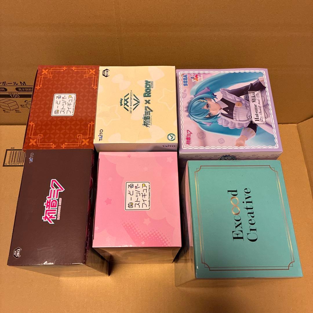 初音ミク フィギュア　6個　まとめ売り　新品未開封