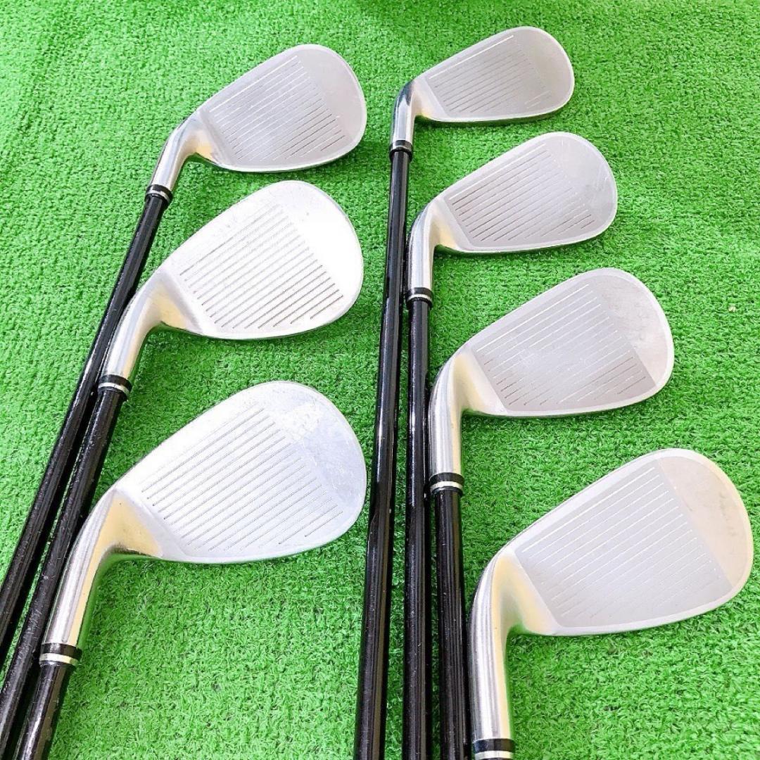 テ16★ゼクシオ6 7本レディースアイアンセット MP600L ピンク XXIO