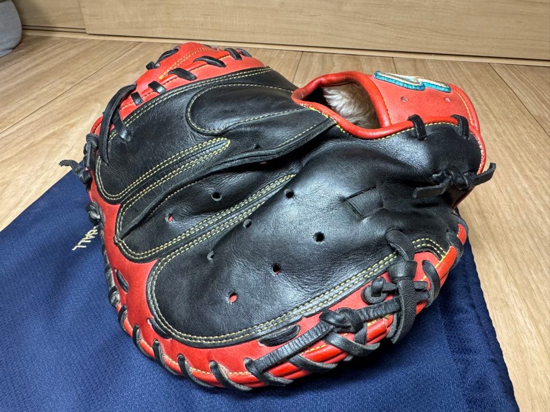 袋付き【オーダー】久保田スラッガー　一般軟式捕手用グラブ