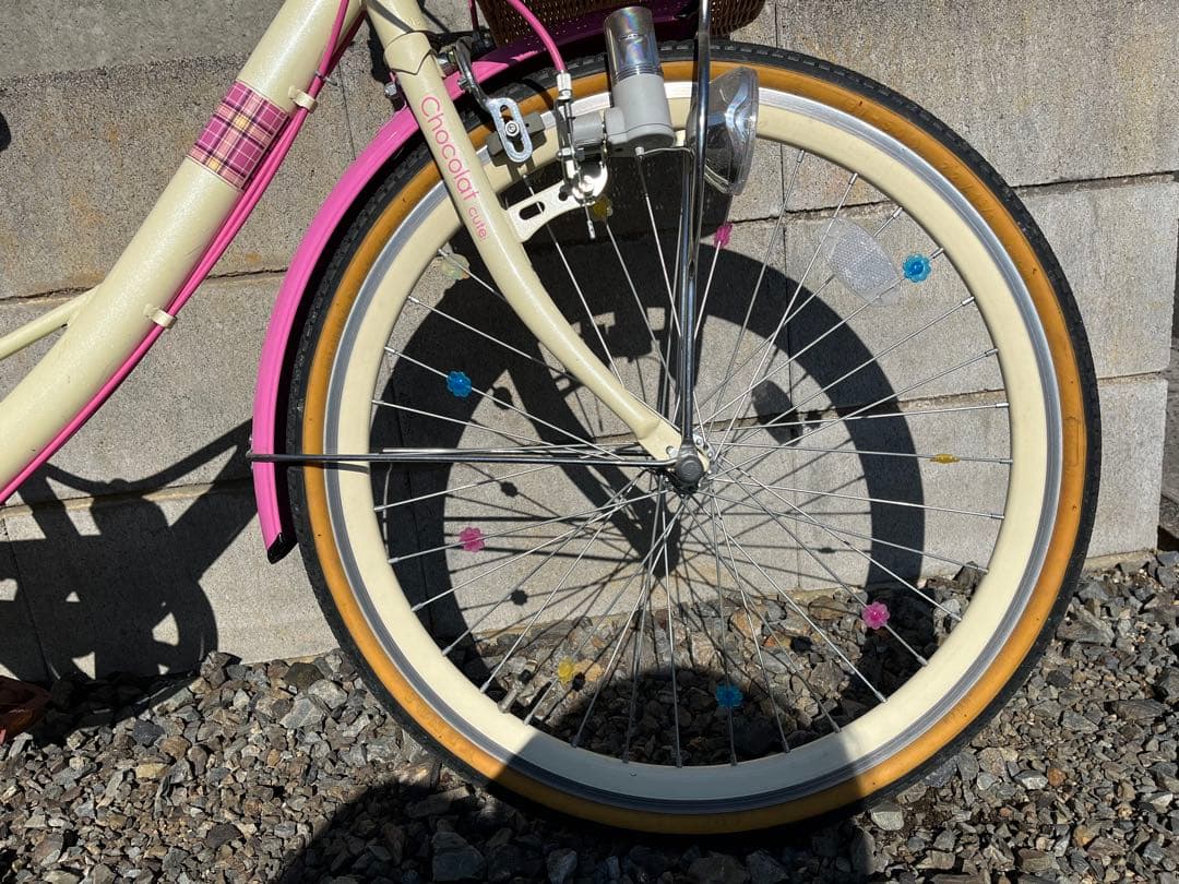 ★直接引き取り★サギサカ　Chocolat cute 自転車　　22インチ