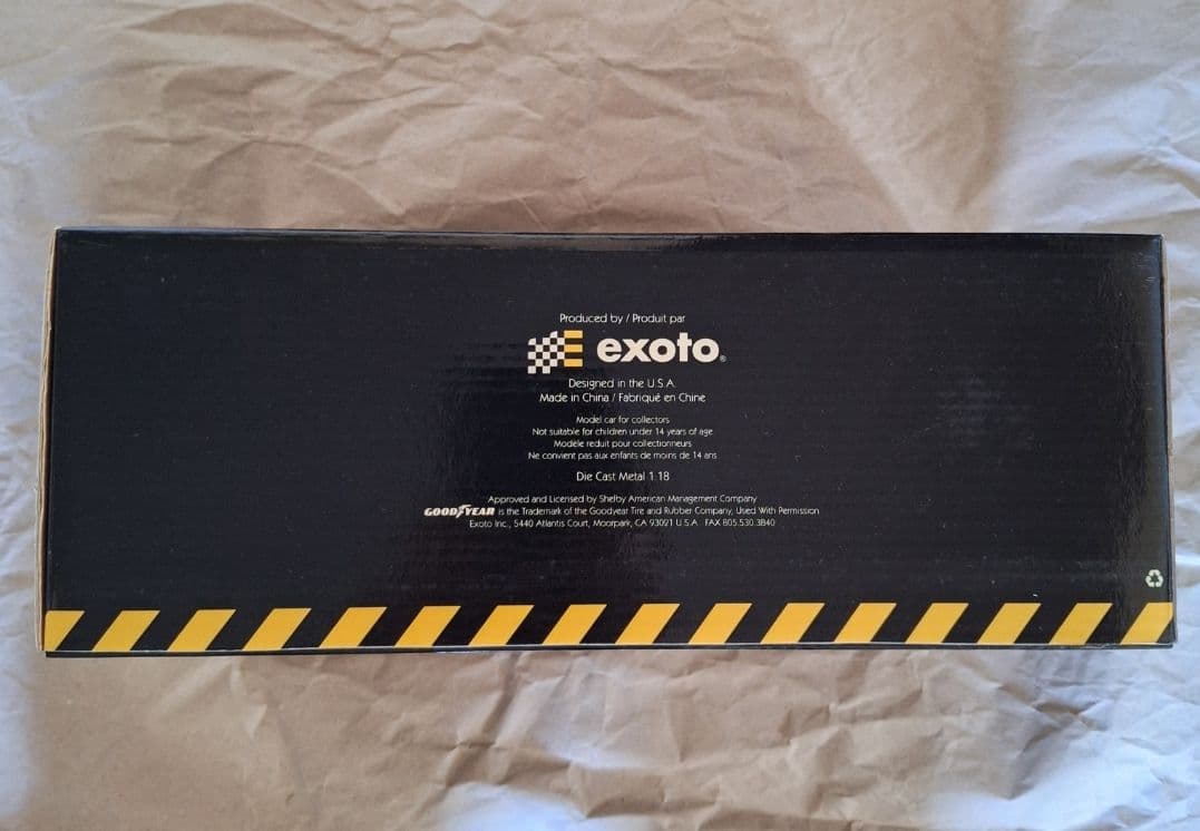 EXOTO エグゾト 1/18 COBRA コブラ デイトナ クーペ