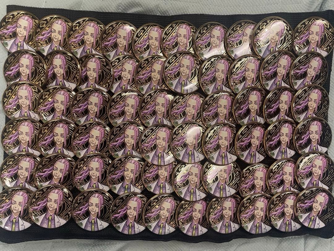 東京リベンジャーズ 原画展 缶バッジ 三途春千夜 東リべ 60個セット