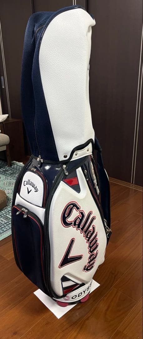 Callaway キャディバッグ ホワイト/ネイビー