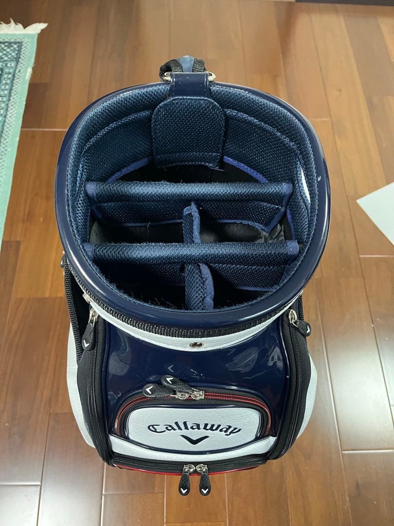 Callaway キャディバッグ ホワイト/ネイビー