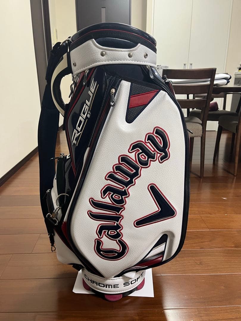 Callaway キャディバッグ ホワイト/ネイビー