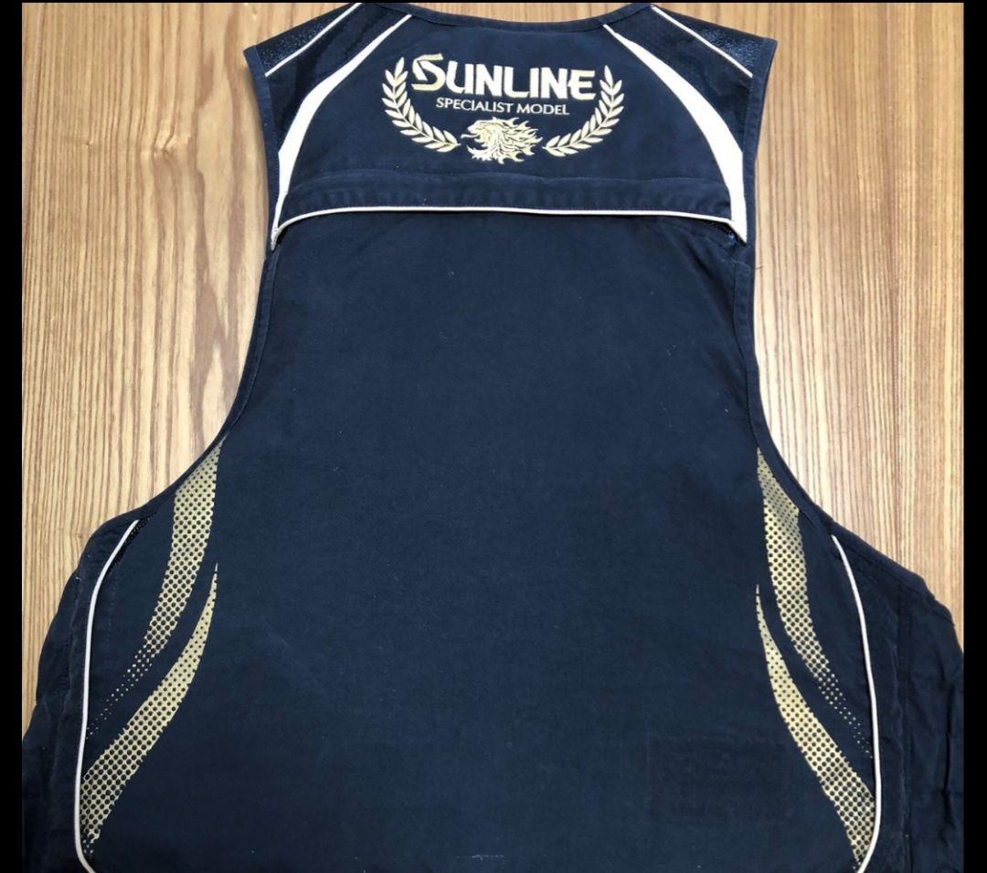 サンラインスーツ STW-1509 L)ベストL)ヒップガード(M)3点セット