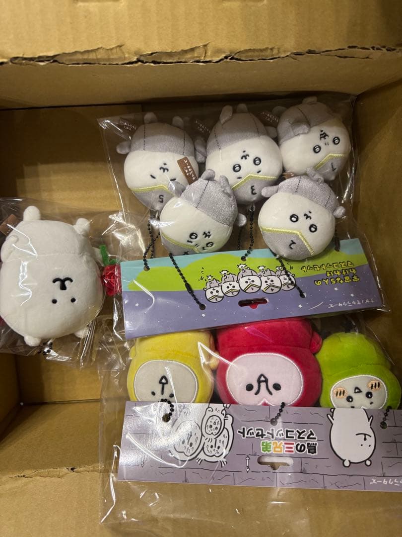 ナガノマ－ケット　雨だねマスコット　ローズなくま　 宇宙な5人　鳥の三兄弟