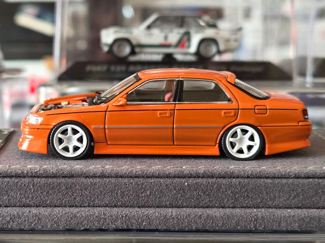 2025HEC限定1/64MORTALMODELトヨタクレスタ2.5ルーラントG