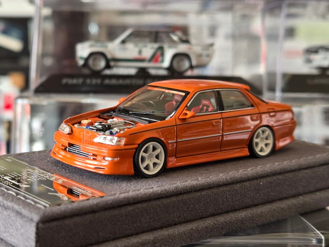 2025HEC限定1/64MORTALMODELトヨタクレスタ2.5ルーラントG