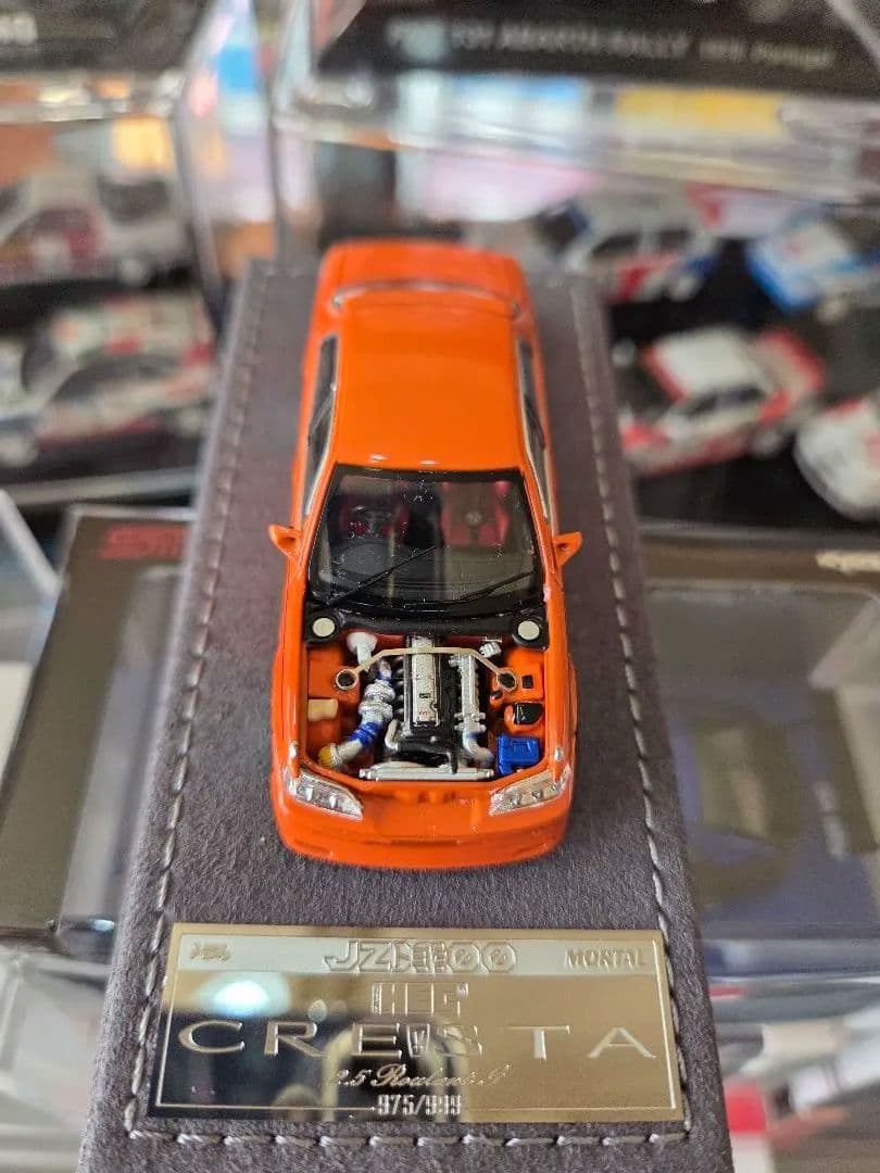 2025HEC限定1/64MORTALMODELトヨタクレスタ2.5ルーラントG