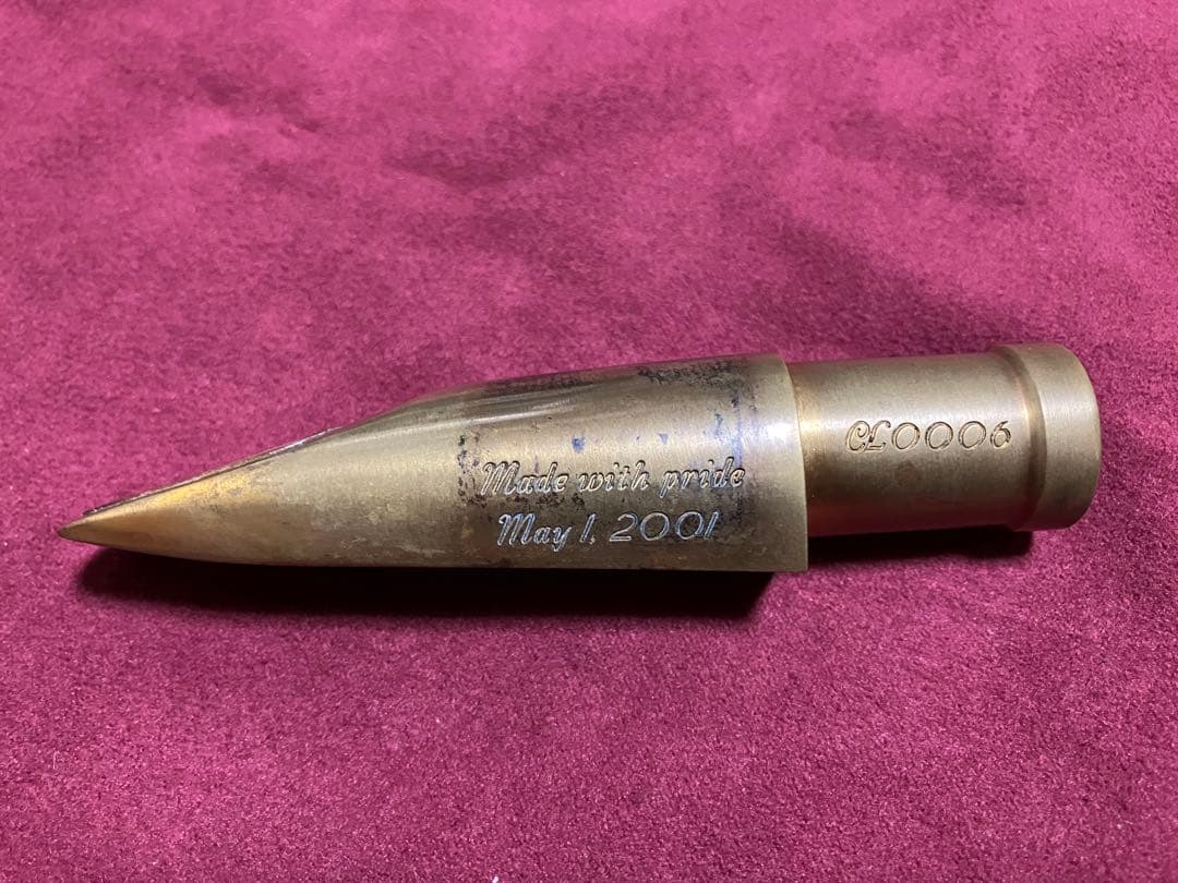 Phil Barone テナーマウスピース 8番