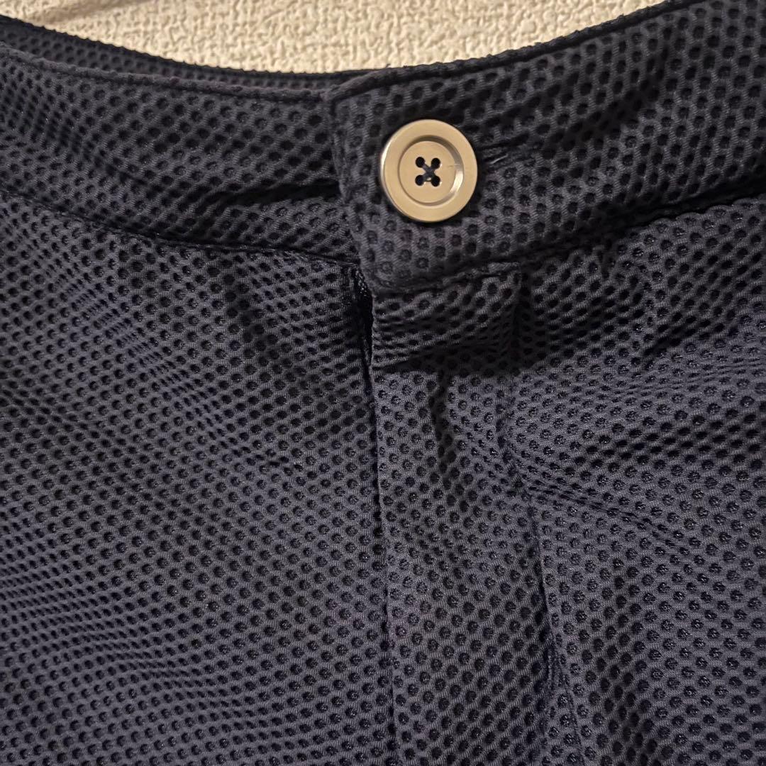 muta marine メンズ　ハーフパンツ メッシュ素材　紺色