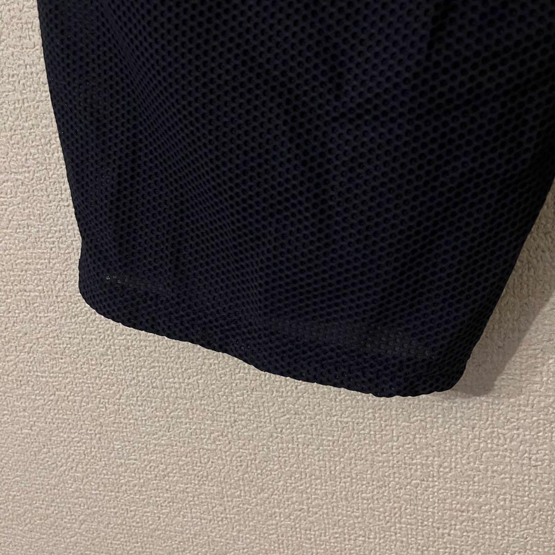 muta marine メンズ　ハーフパンツ メッシュ素材　紺色