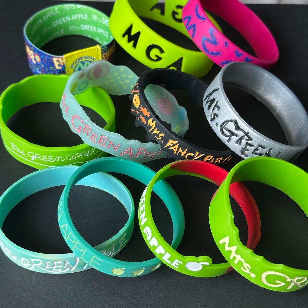 Mrs.GREEN APPLE ラバーバンド ラババン 11個　フェーズ1 初期