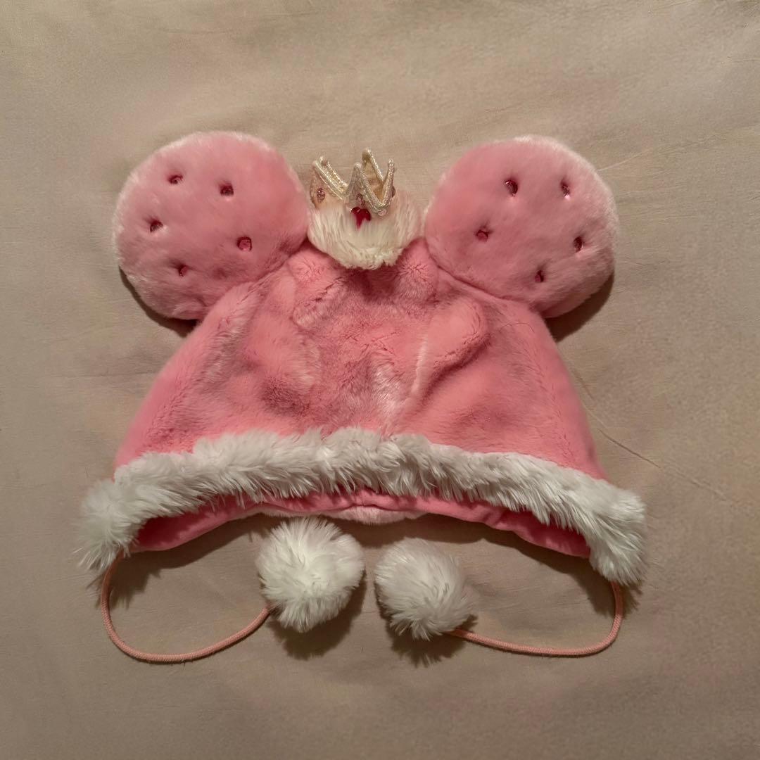 ディズニー ミニー ファンキャップ カチューシャ 王冠 ピンク