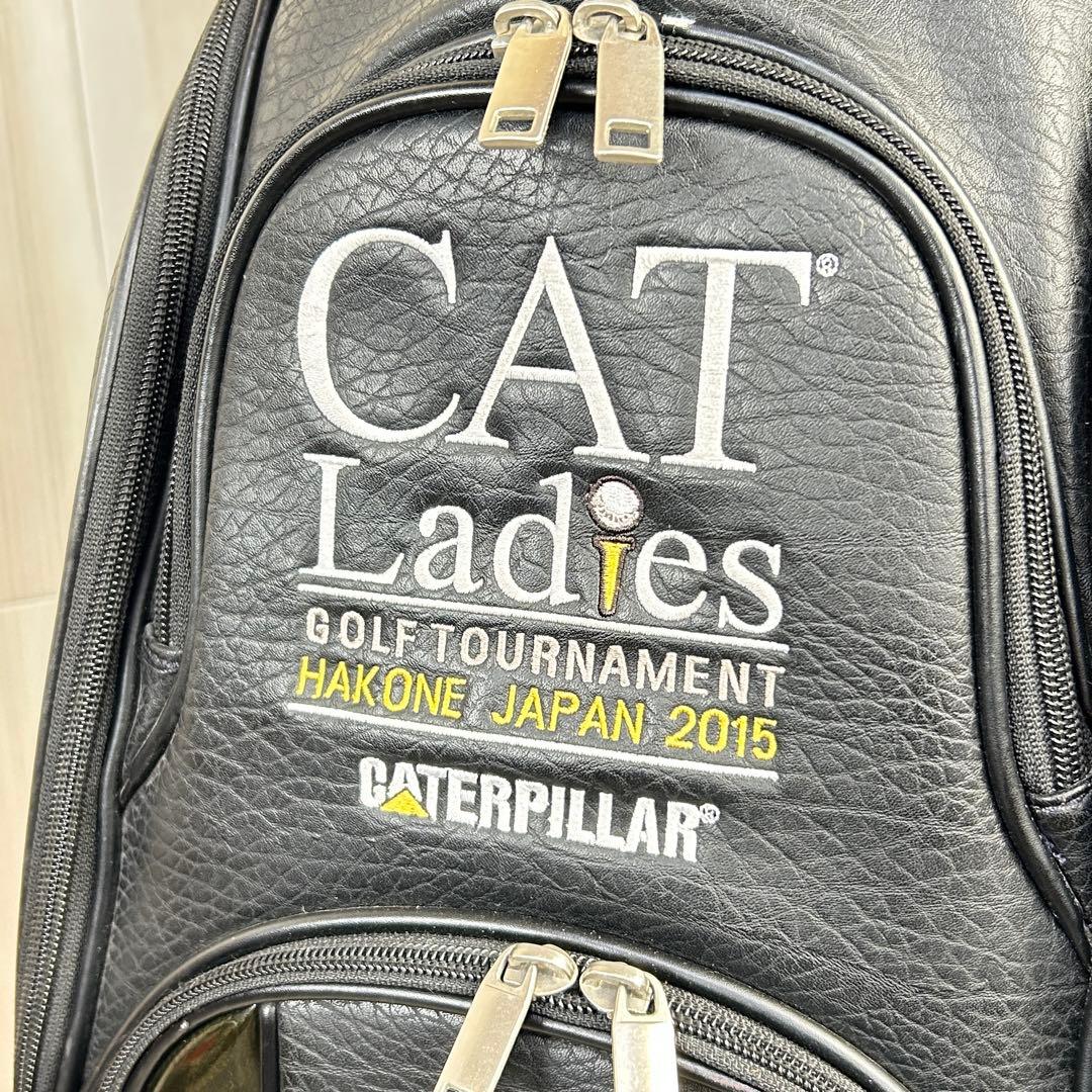 【希少】キャタピラーレディース 2015 キャディバッグ ブラック M61025