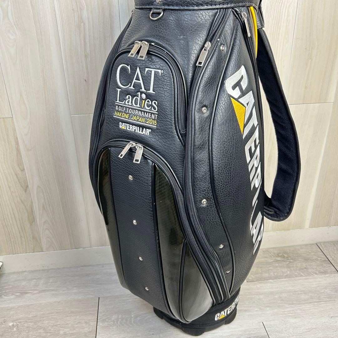 【希少】キャタピラーレディース 2015 キャディバッグ ブラック M61025